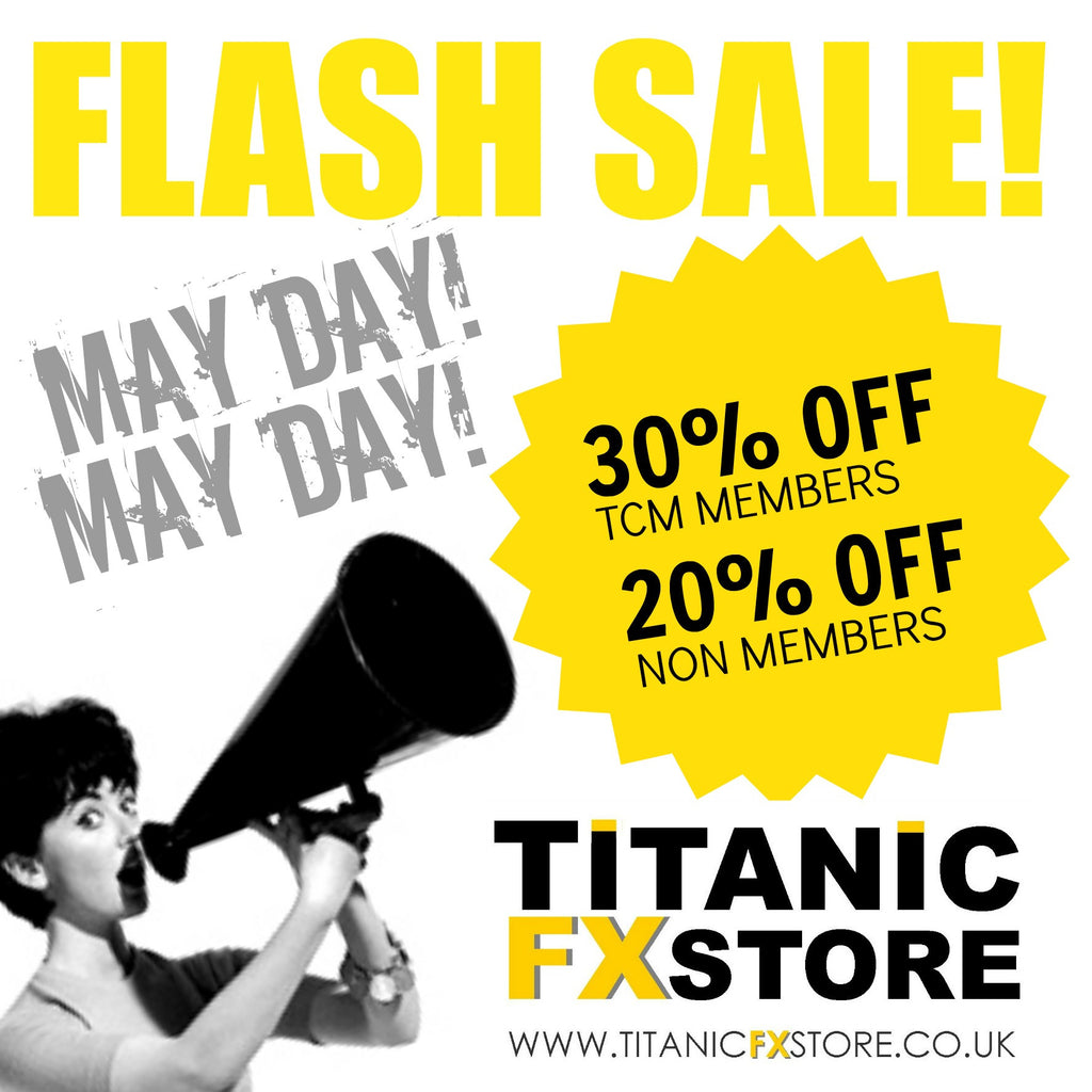 MAY DAY! MAY DAY! Flash Sale this weekend only!