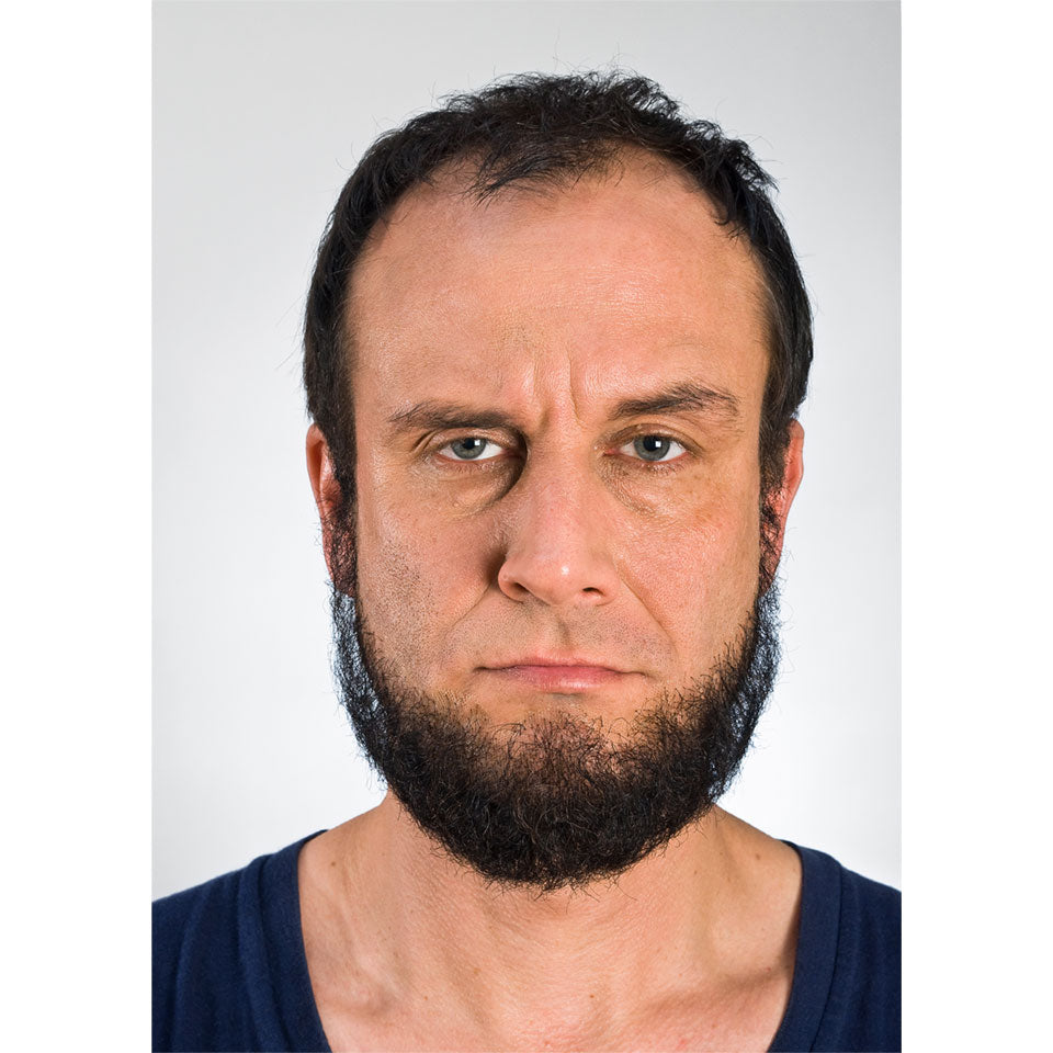 Kryolan - Real Hair Full Chin Beard (09235) 3 Colours