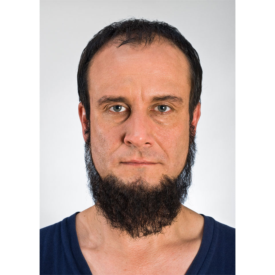 Kryolan - Real Hair Full Chin Beard (09236) 4 Colours