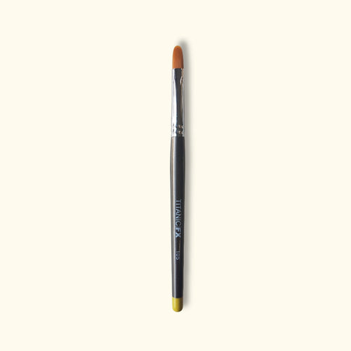 Titanic Brush Co. | No. 105 - Long Filbert Glue Brush // SFX