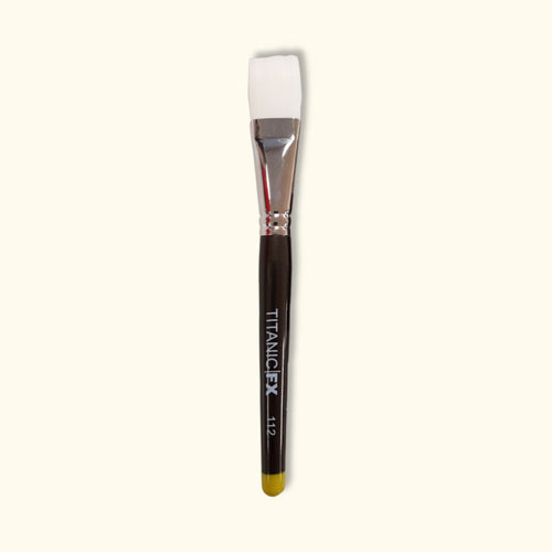Titanic Brush Co. | No. 112 - 1" Square Adhesive / Remover Brush // SFX