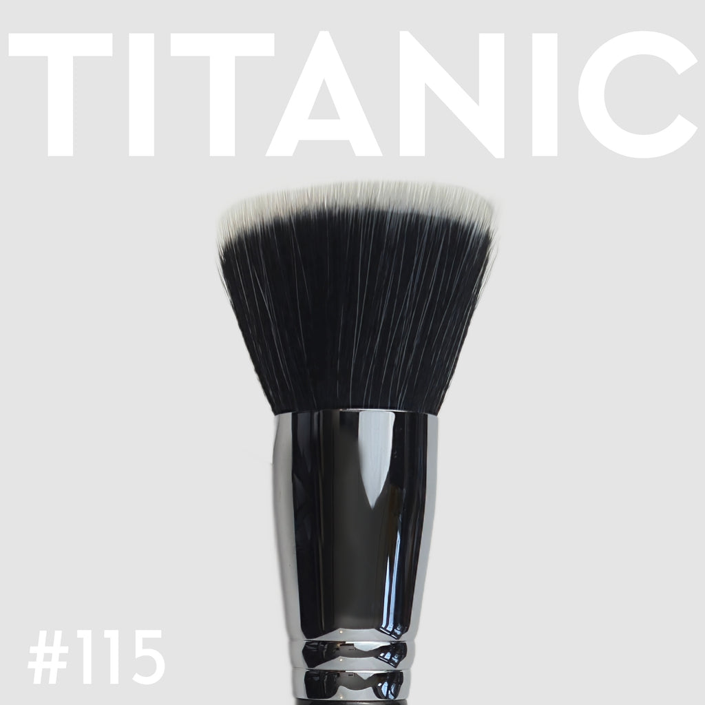 NEW // Titanic Brush #115 - XL Duo-Fibre Body Stipple Brush