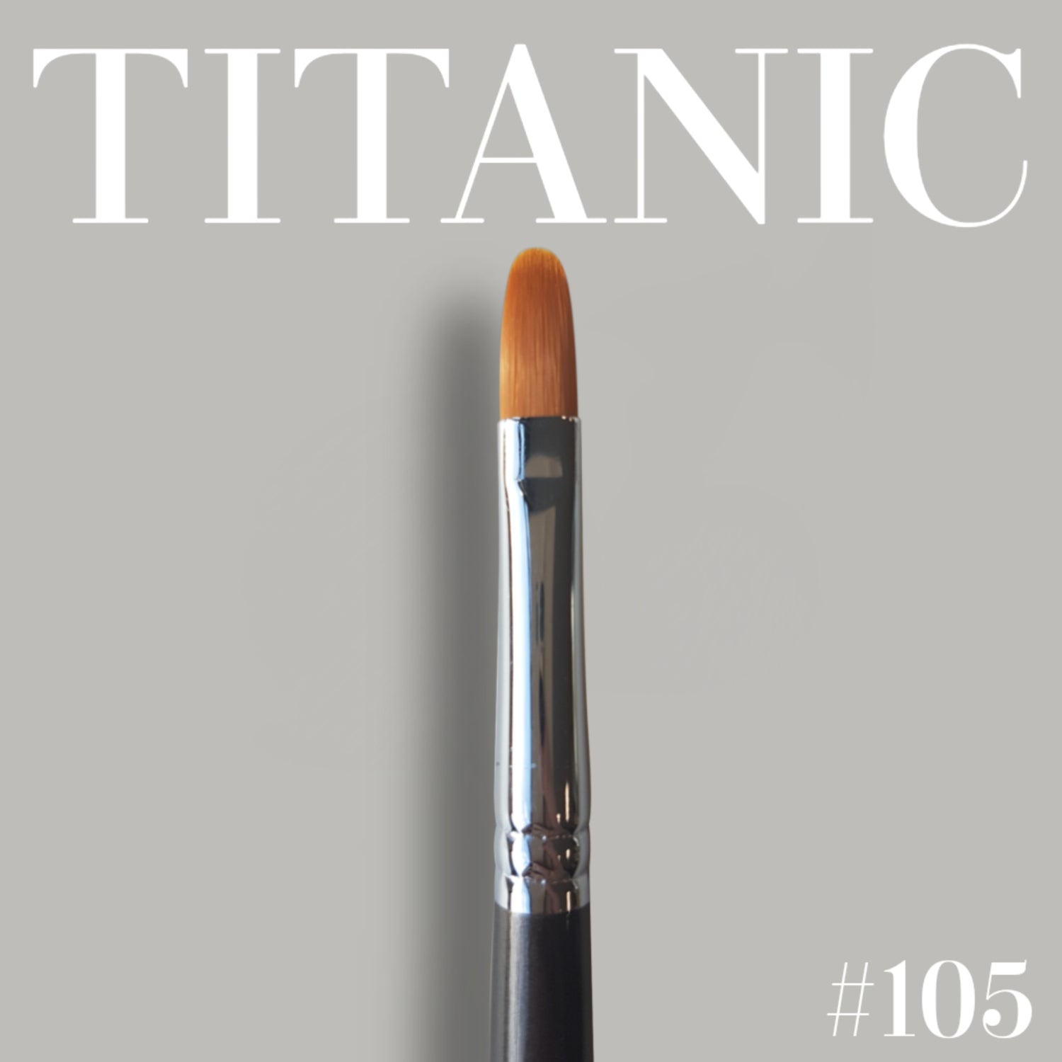 Titanic Pro-FX Brush 105 - Long Filbert Brush