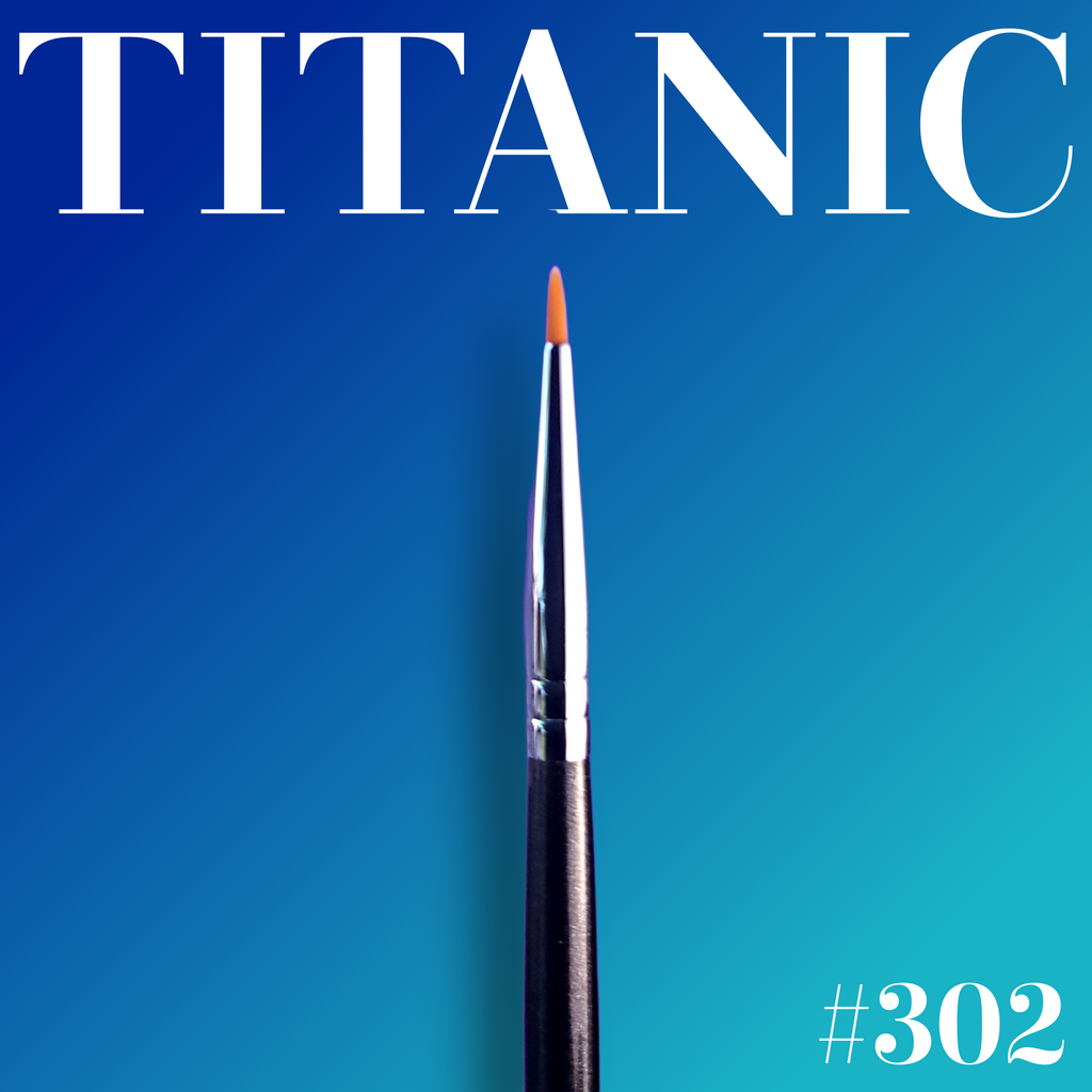 Titanic Brush - 3 Series - Itty Bitty Liner / Detail Brush - #302