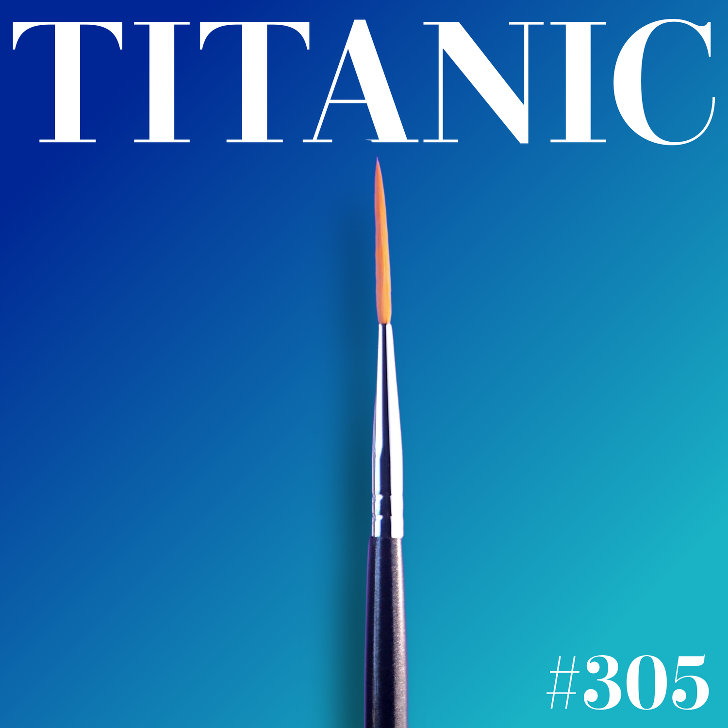 Titanic Brush - 3 Series - Extra Long Liner / Detail Brush - #305