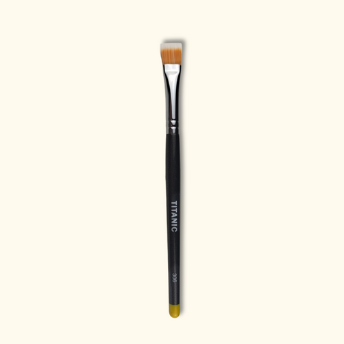 Titanic Brush Co. | No. 306 - 1/2" Flat Duo-Fibre Stipple Brush // SFX