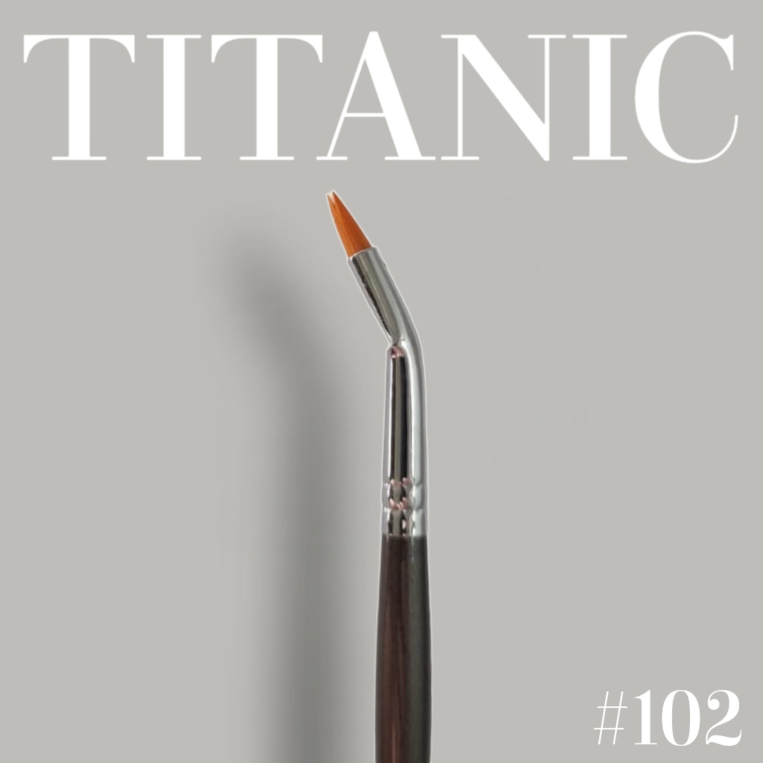 Titanic Pro-FX Brush 102 - Bent Glue / Liner Brush