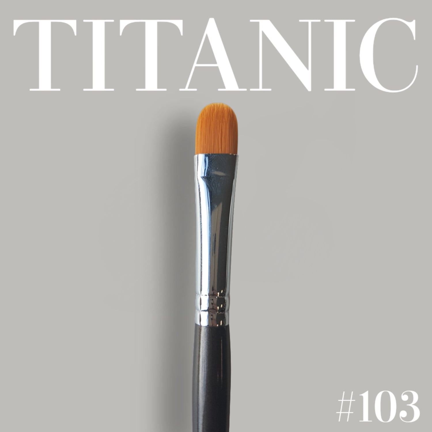 Titanic Pro-FX Brush 103 - Medium Filbert Brush