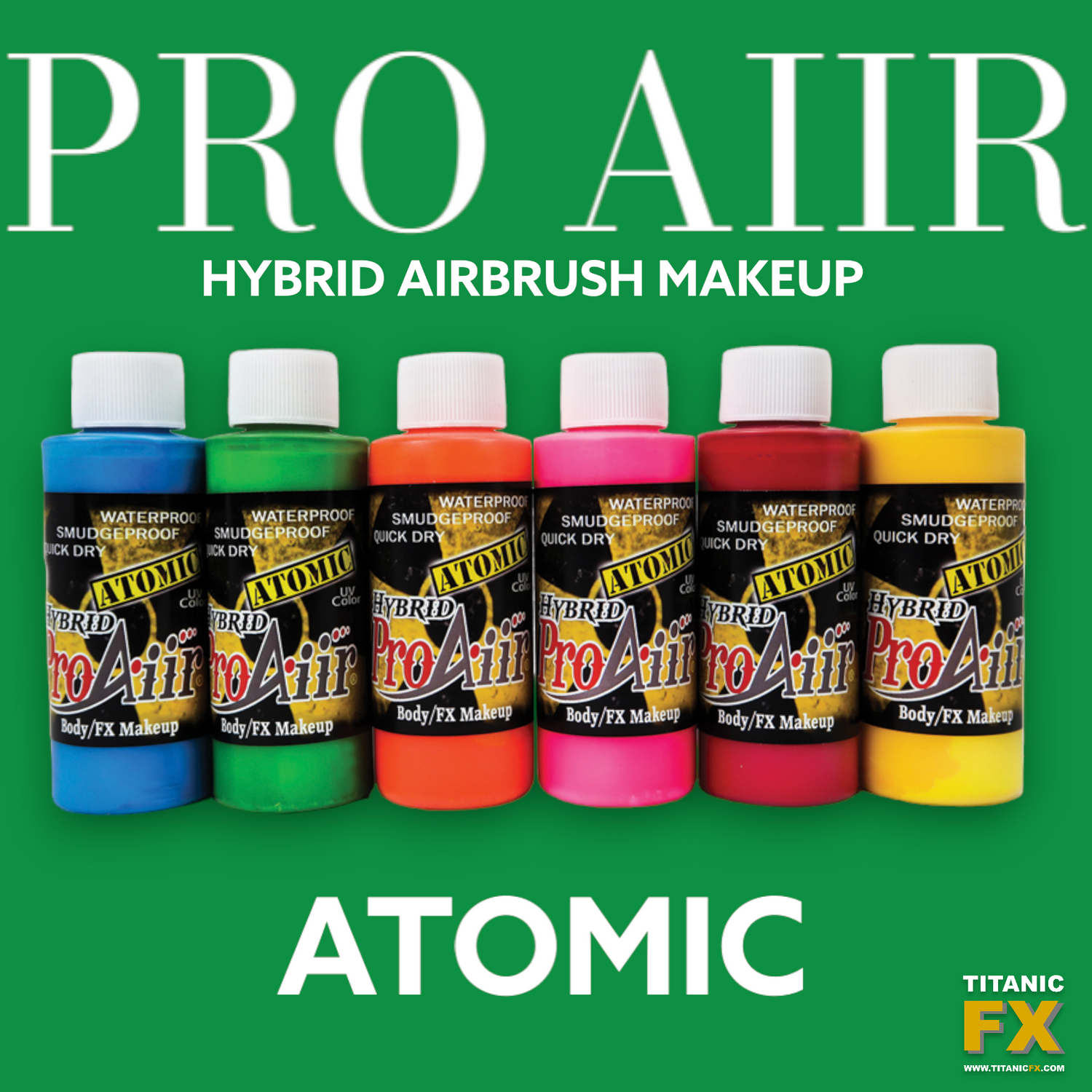 Pro Aiir Hybrid Airbrush Makeup Kit - 'Atomic'
