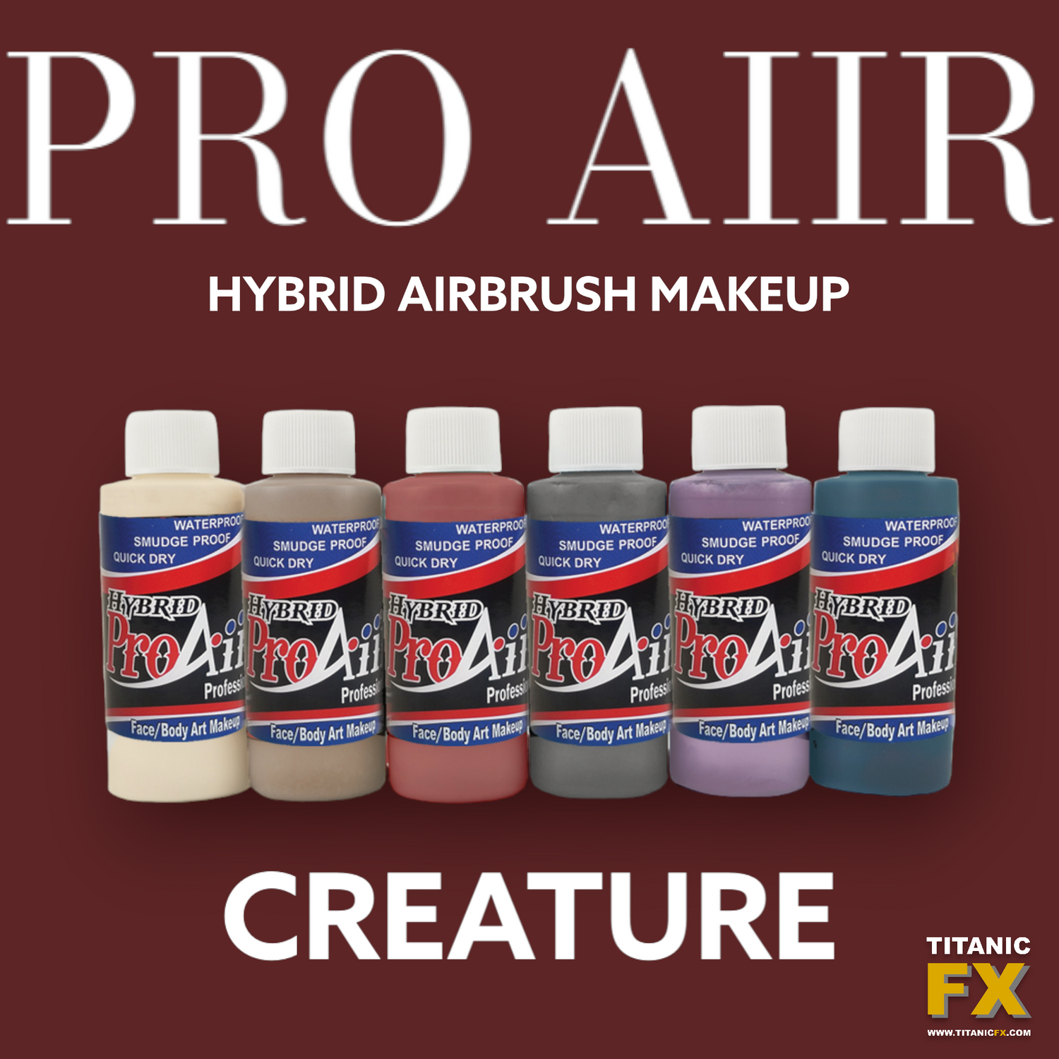Pro Aiir Hybrid Airbrush Makeup Kit - 'Creature'
