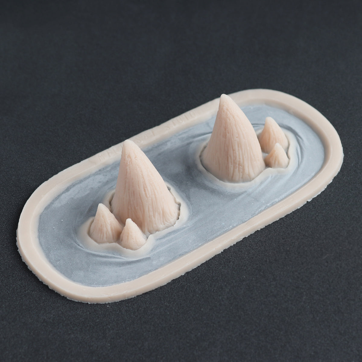 Meduusat Studio | Triple Devil Horns Silicone Prosthetic