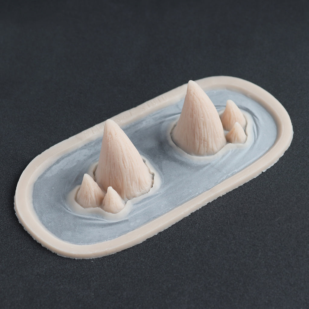 Meduusat Studio | Triple Devil Horns Silicone Prosthetic