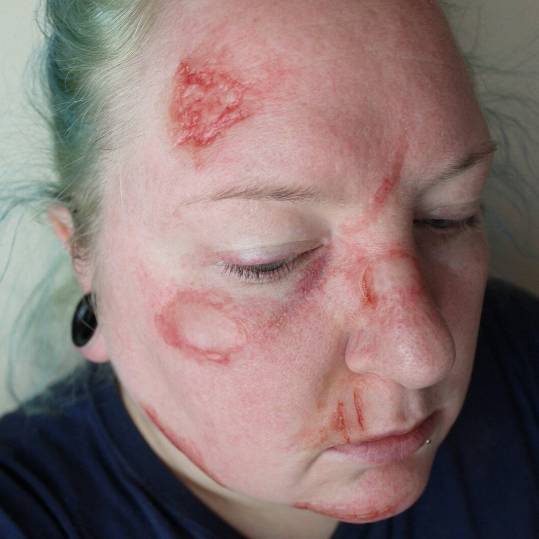 Jess FX - Prosthetics Injury Starter Kit - 7 Silicone Moulds For Bondo