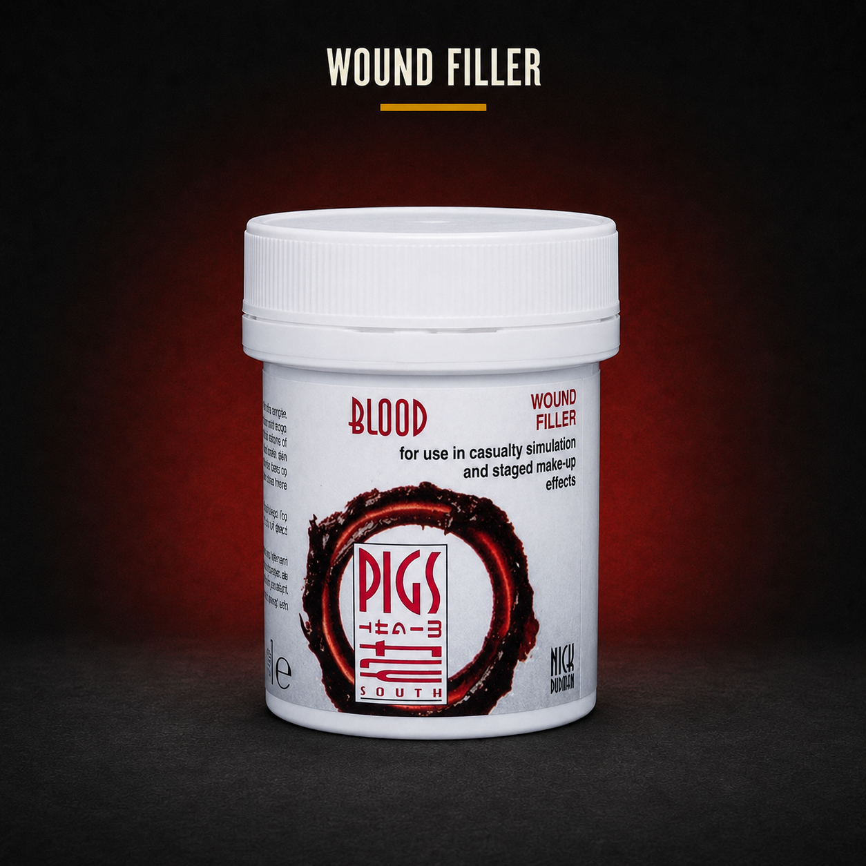 Nick Dudman's Blood by Pigs Might Fly - Wound Filler Blood