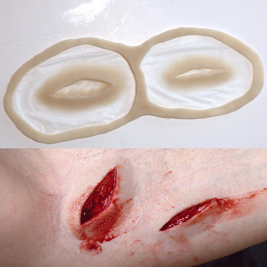 Obsidian FX - Open Cut Wound Silicone Prosthetic
