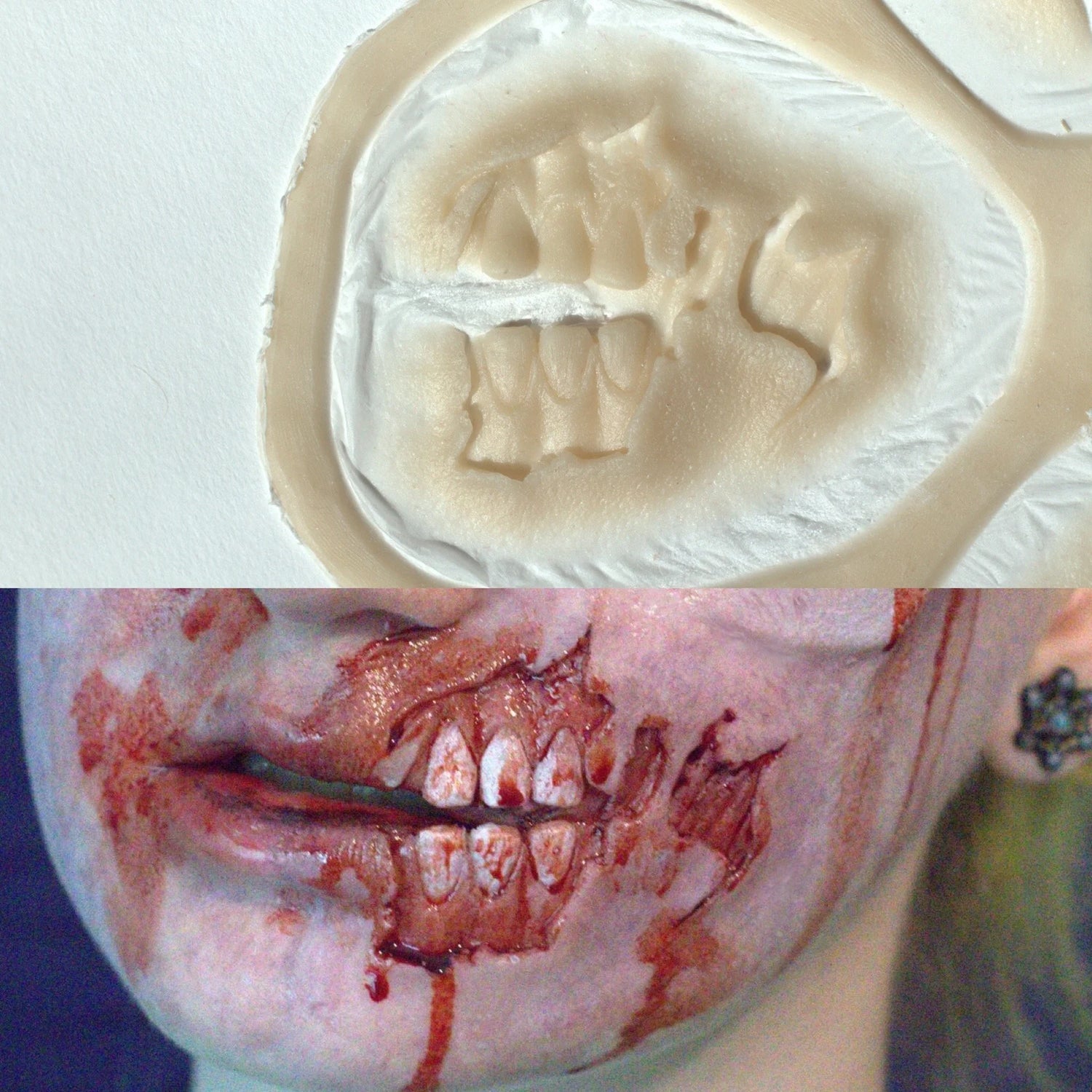 Obsidian FX - Zombie Mouth Silicone Prosthetic