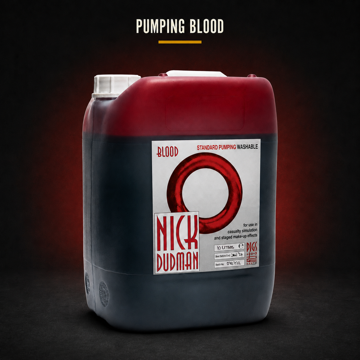 Nick Dudman's Blood by Pigs Might Fly - Standard Pumping Blood