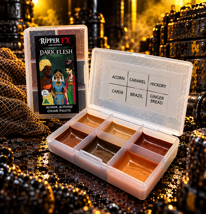 Ripper FX - 'Dark Flesh' Mini Pocket Alcohol Palette