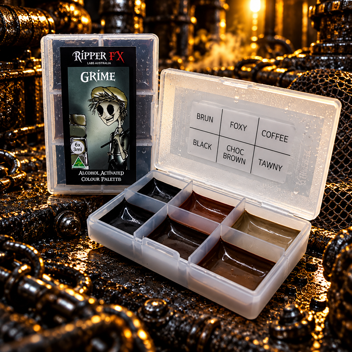 Ripper FX - 'Grime' Mini Pocket Alcohol Palette