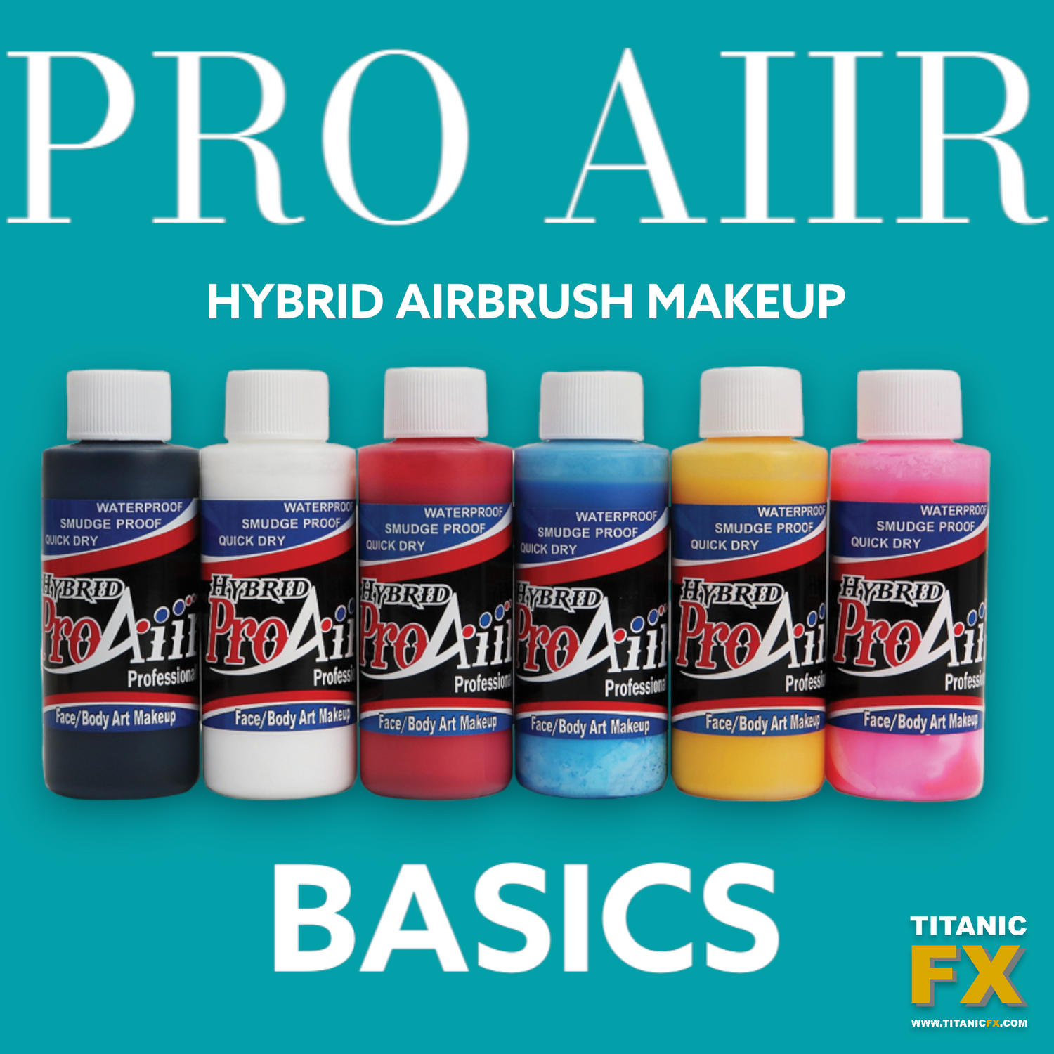 Pro Aiir Hybrid Airbrush Makeup Kit - 'Basics / Standard'