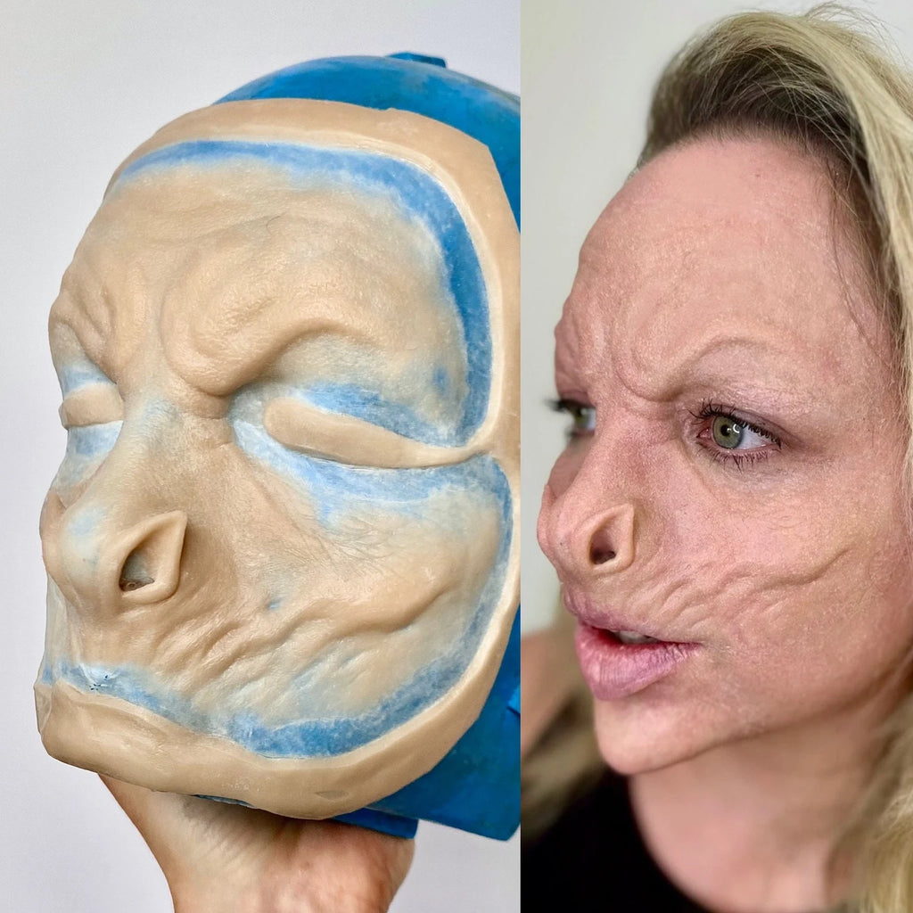 Obsidian FX - Vampire / Bat Face Silicone Prosthetic