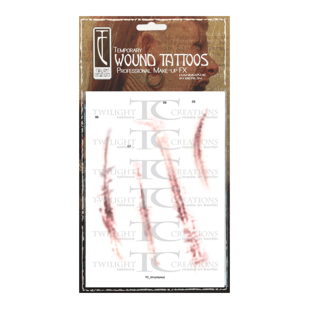Twilight Creations | Whip Marks '2' Trauma Tattoos