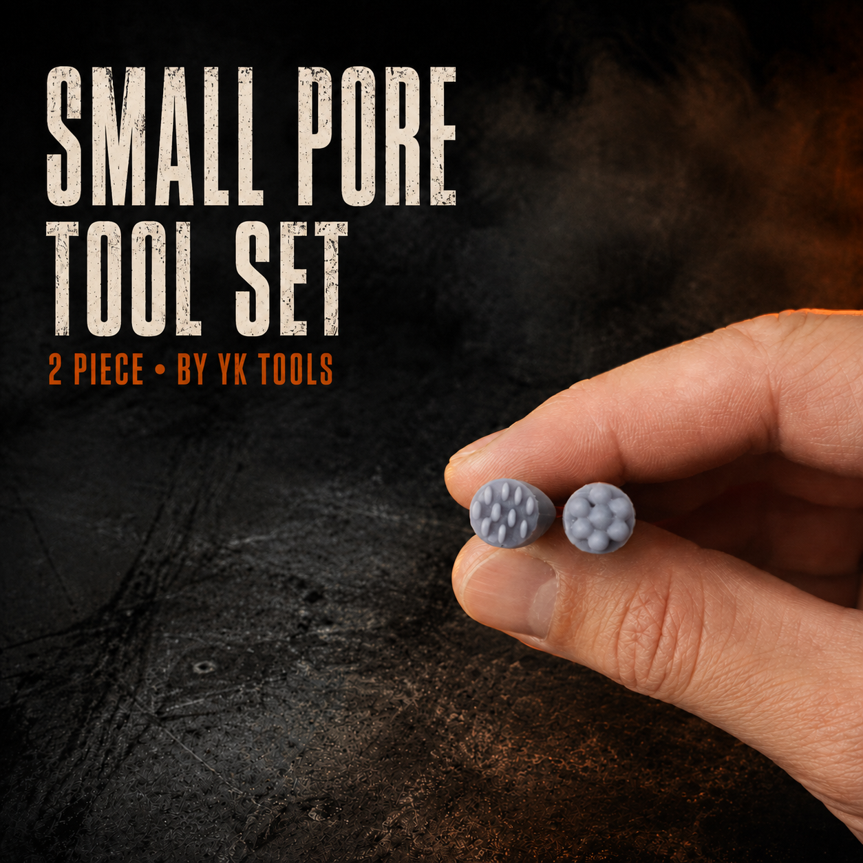 YK Tools - Small Pore Skin Texture Tool Set (2 piece)