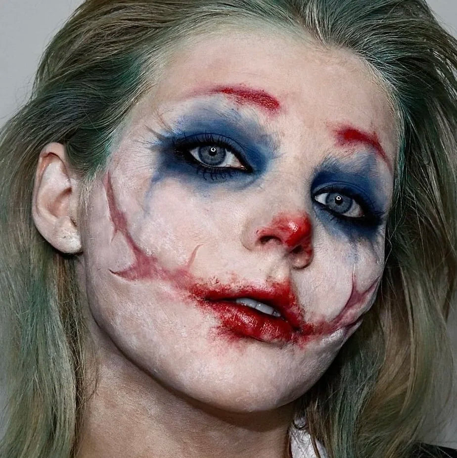 Jess FX - Joker Smile Prosthetic / Chelsea Smile / Slashed Cheeks (Encapsulated Silicone)