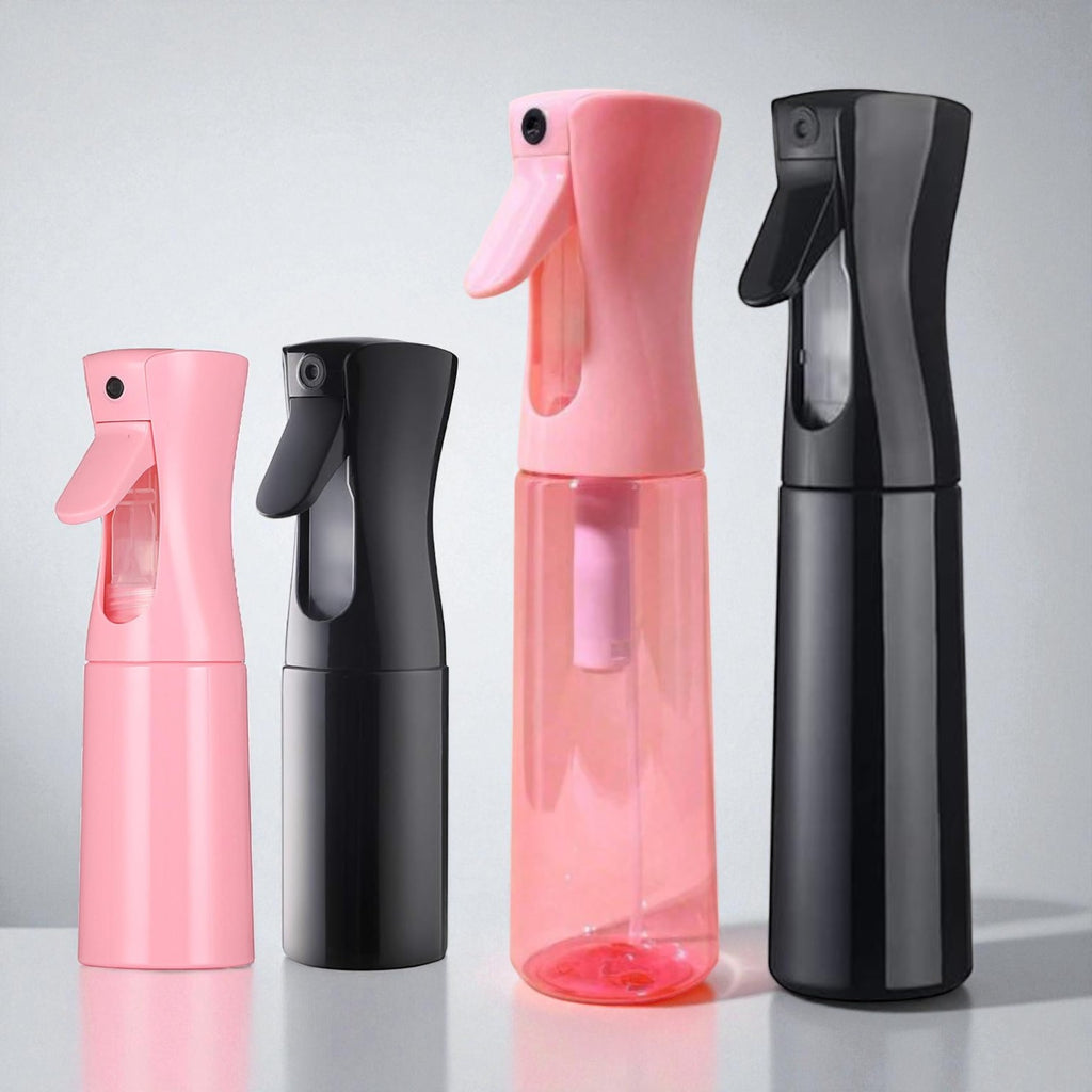 Titanic FX | Continuous Fine Mist Spray Bottle | 200ml, 300ml, 500ml | Black & Pink Available