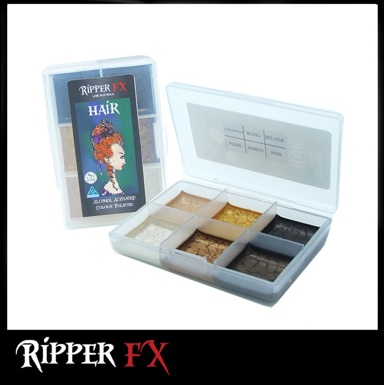 Ripper FX - 'Hair' Mini Pocket Alcohol Palette