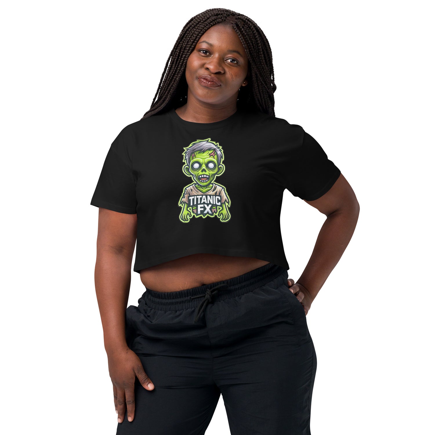 Titanic FX Merch - Zombie Design Crop Top