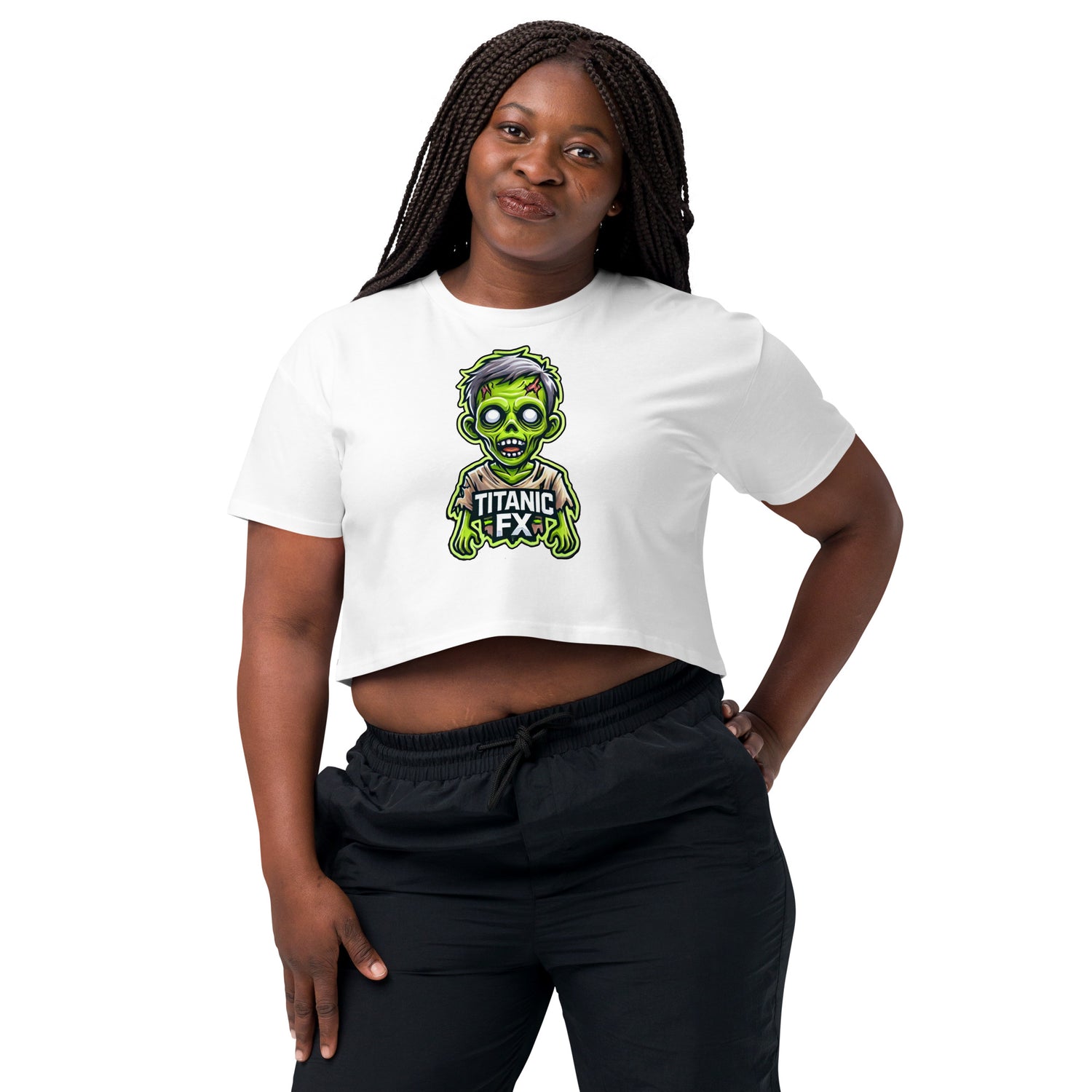 Titanic FX Merch - Zombie Design Crop Top