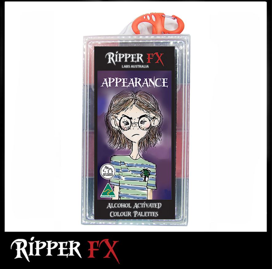 Ripper FX - Large Appearance Alcohol Paint Palette, Paints, European Body Art, Titanic FX, Titanic FX Store, Prosthetic, Makeup, MUA, SFX, FX Makeup, Belfast, UK, Europe, Northern Ireland, NI