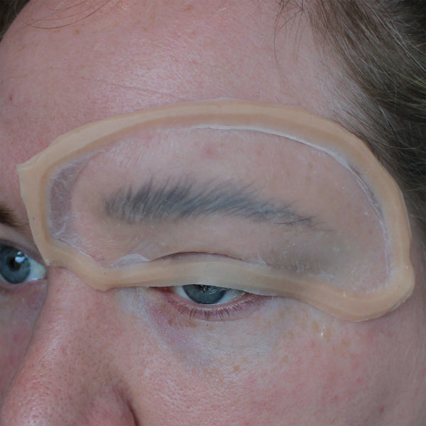 Jess FX - Eyebrow Blocker Prosthetics - Small (Encapsulated Silicone), Prosthetics, Jess FX, Titanic FX, Titanic FX Store, Prosthetic, Makeup, MUA, SFX, FX Makeup, Belfast, UK, Europe, Northern Ireland, NI