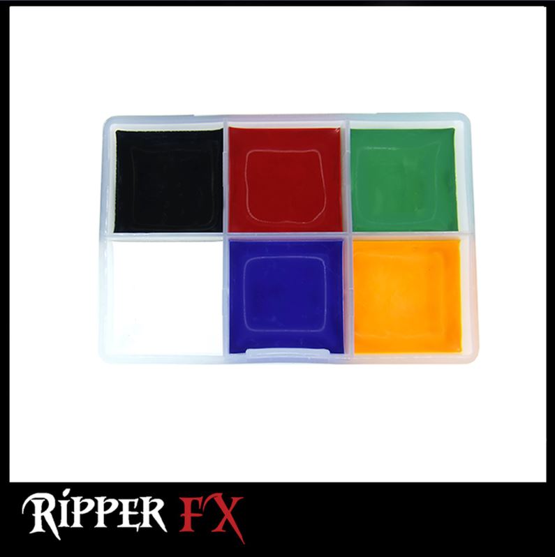 Ripper FX - 'FX' Mini Pocket Alcohol Palette, Paints, Ripper FX, Titanic FX, Titanic FX Store, Prosthetic, Makeup, MUA, SFX, FX Makeup, Belfast, UK, Europe, Northern Ireland, NI