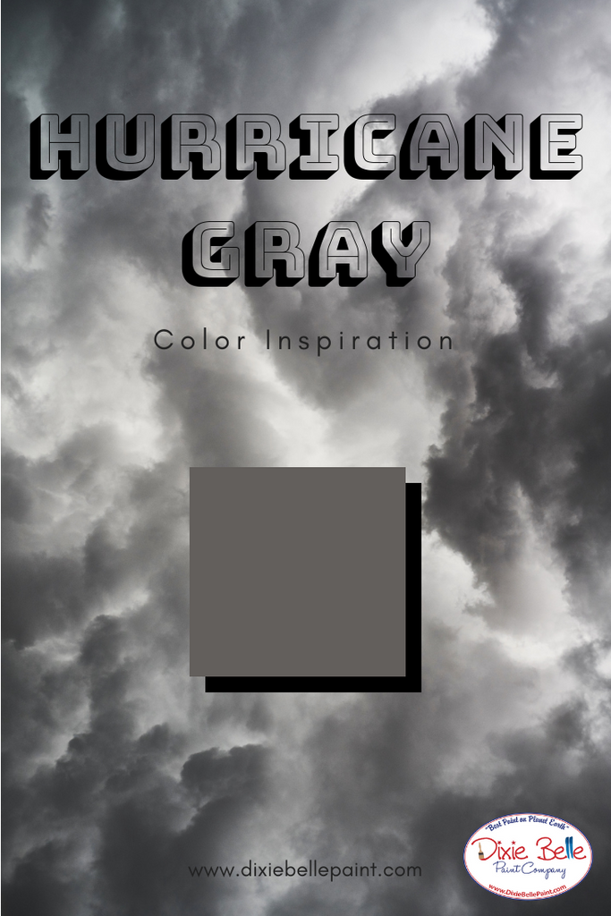Dixie Belle Paint Hurricane Gray Medium Grey Chalk Mineral Paint