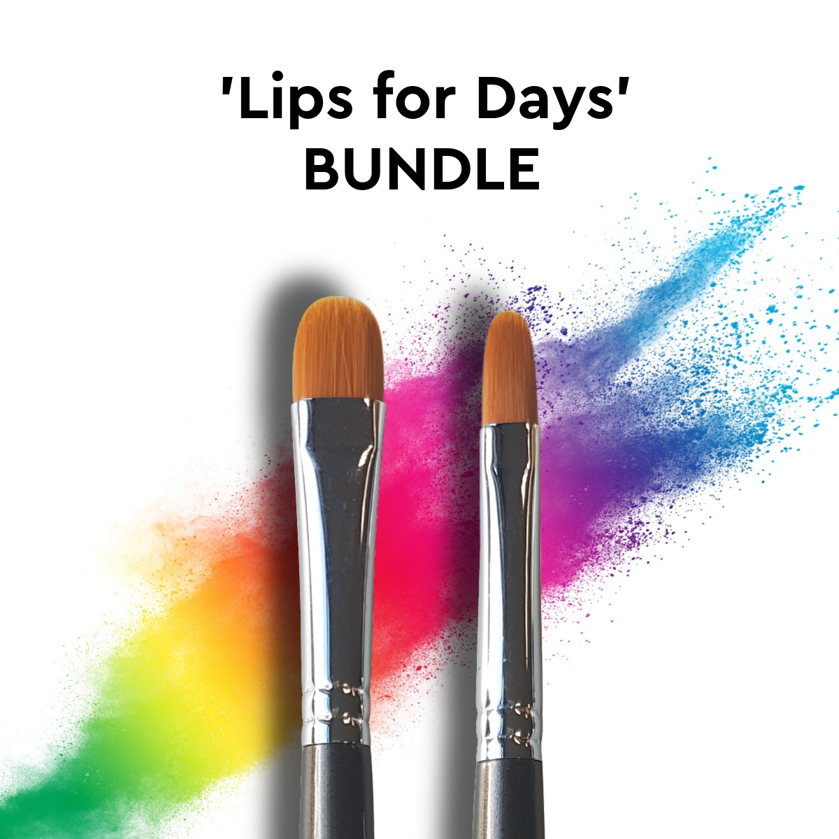 'Lips for Days' Bundle //  2 piece Brush Set