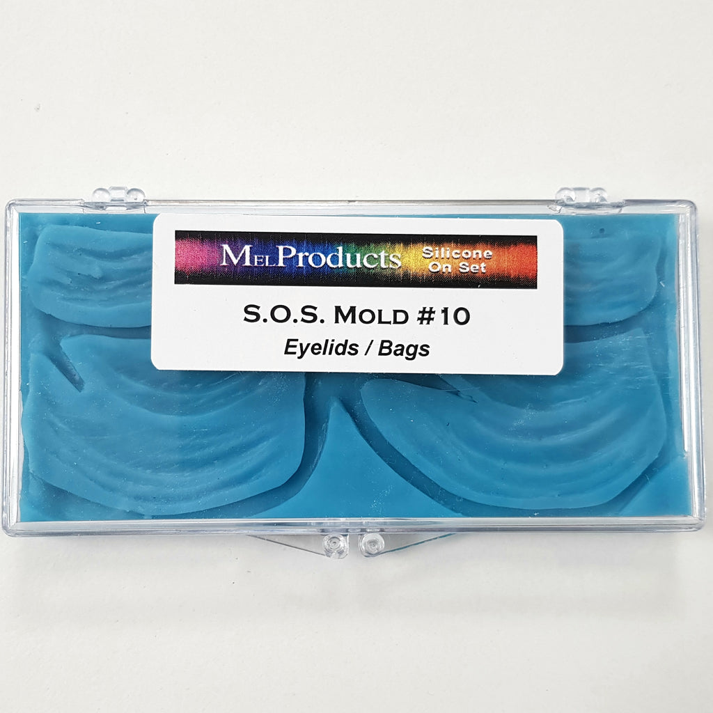 MEL Products - Eyelids / Eye bags - Prosthetic SOS Mould, Prosthetic Moulds, Mel Products, Titanic FX, Titanic FX Store, Prosthetic, Makeup, MUA, SFX, FX Makeup, Belfast, UK, Europe, Northern Ireland, NI