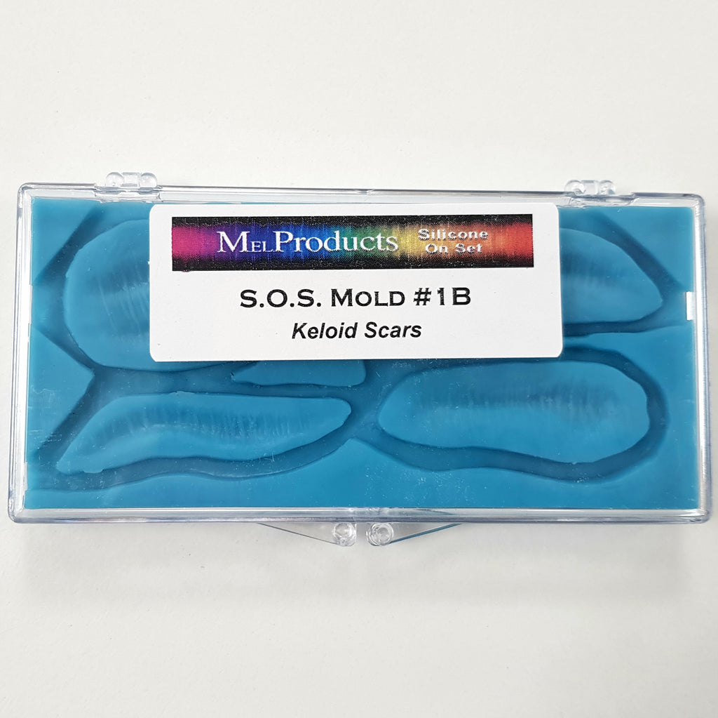 MEL Products - Keloid Scars - Prosthetic SOS Mould, Prosthetic Moulds, Mel Products, Titanic FX, Titanic FX Store, Prosthetic, Makeup, MUA, SFX, FX Makeup, Belfast, UK, Europe, Northern Ireland, NI