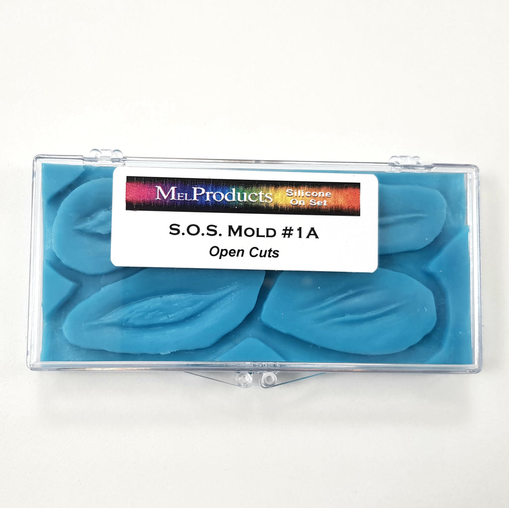 MEL Products - Open Cuts - Prosthetic SOS Mould, Prosthetic Moulds, Mel Products, Titanic FX, Titanic FX Store, Prosthetic, Makeup, MUA, SFX, FX Makeup, Belfast, UK, Europe, Northern Ireland, NI
