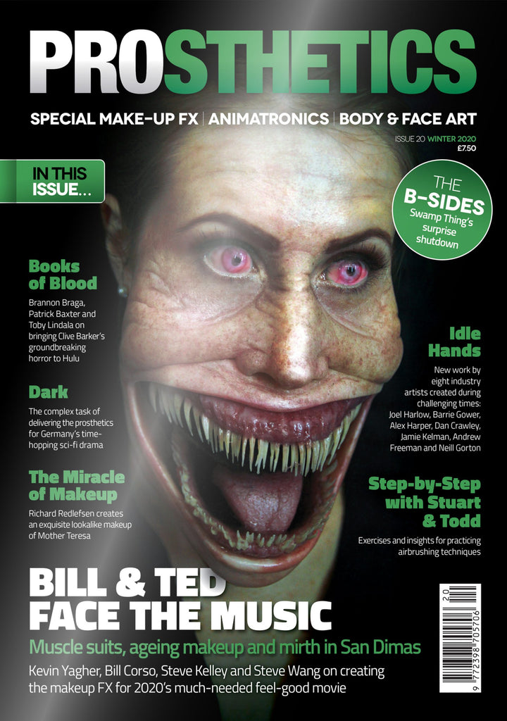 The Prosthetics Magazine (Issue 20 - Winter 2020), Books, Prosthetics Magazine, Titanic FX, Titanic FX Store, Prosthetic, Makeup, MUA, SFX, FX Makeup, Belfast, UK, Europe, Northern Ireland, NI