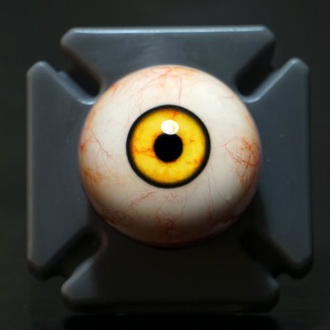 Fourth Seal Studios Horror Icons | 'Pennywise' Eyes (Pair) 26mm / 28mm