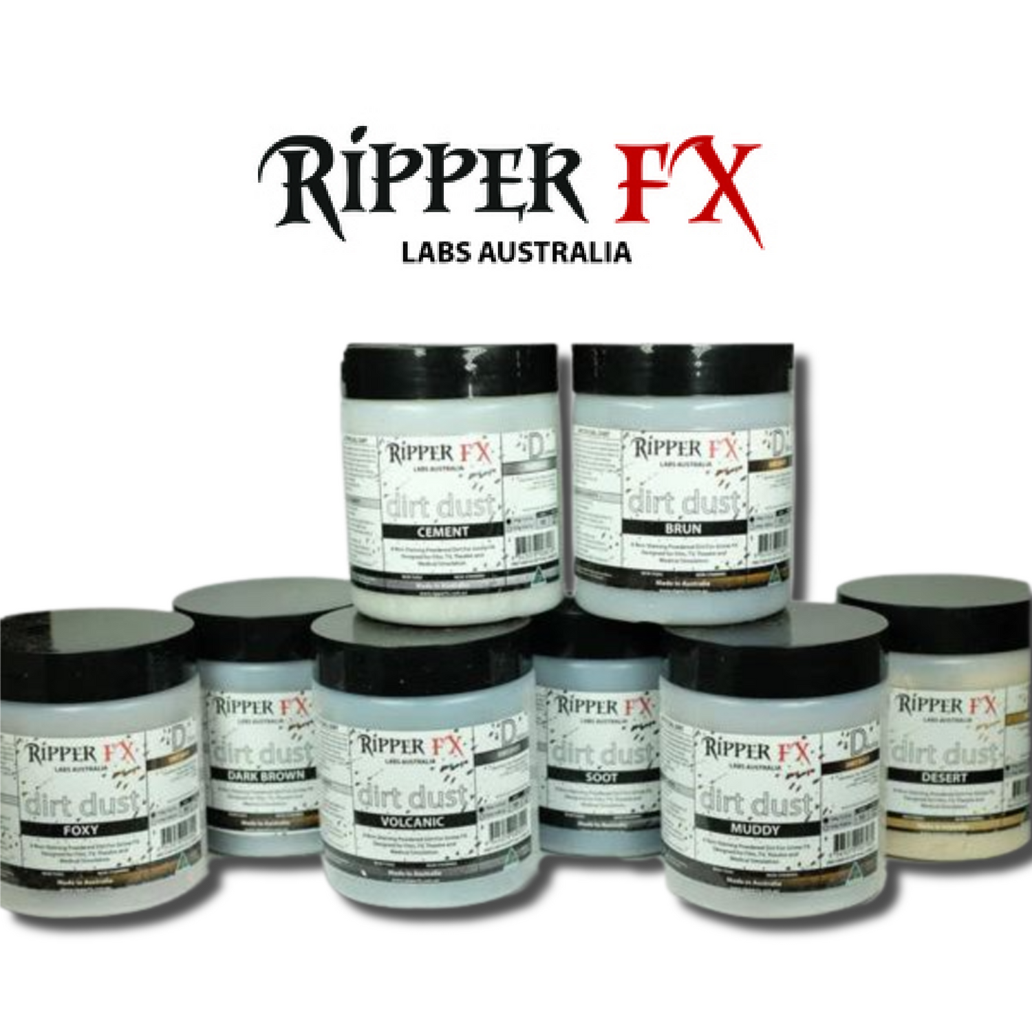 Ripper FX - Dirt Dust Powder (100g) - 8 Colours available