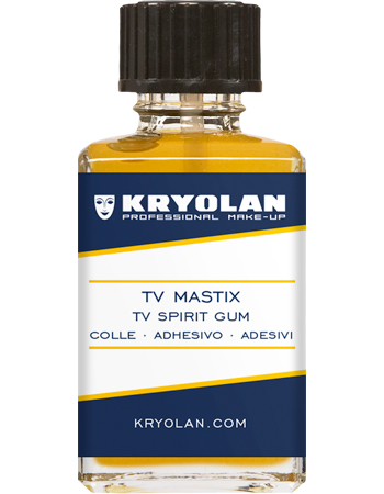 Kryolan - TV Spirit Gum / Mastix - 30ml, Adhesive, Kryolan, Titanic FX, Titanic FX Store, Prosthetic, Makeup, MUA, SFX, FX Makeup, Belfast, UK, Europe, Northern Ireland, NI