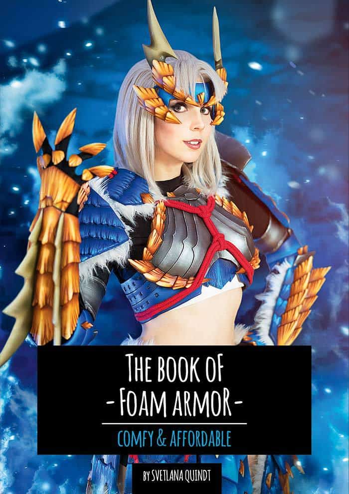 The Book of Foam Armor – Comfy & Affordable by Kamui Cosplay, Books, Kamui Cosplay, Titanic FX, Titanic FX Store, Prosthetic, Makeup, MUA, SFX, FX Makeup, Belfast, UK, Europe, Northern Ireland, NI