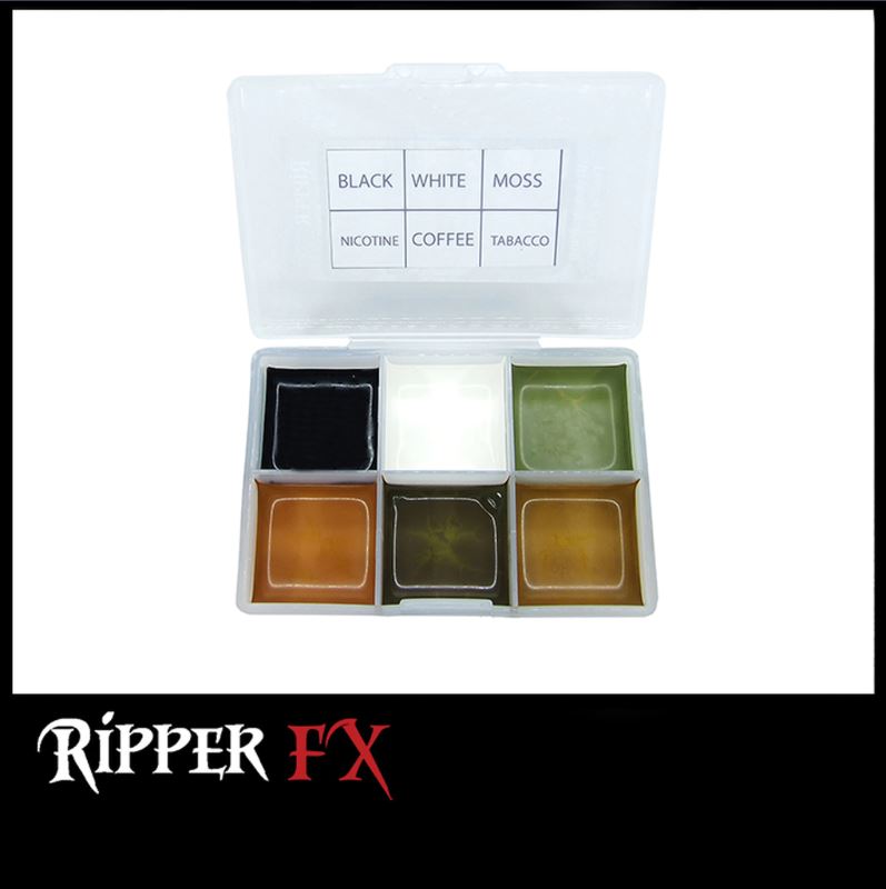 Ripper FX - 'Tooth #1' Mini Pocket Alcohol Palette, Paints, Ripper FX, Titanic FX, Titanic FX Store, Prosthetic, Makeup, MUA, SFX, FX Makeup, Belfast, UK, Europe, Northern Ireland, NI