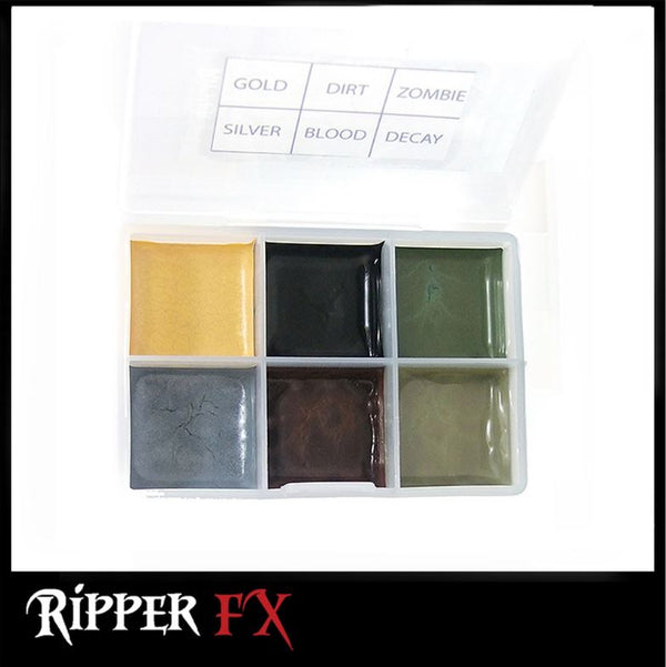 Ripper FX - 'Tooth #2' Mini Pocket Alcohol Palette, Paints, Ripper FX, Titanic FX, Titanic FX Store, Prosthetic, Makeup, MUA, SFX, FX Makeup, Belfast, UK, Europe, Northern Ireland, NI