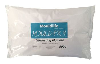 Mouldlife Lifecasting Alginate FX9 (7-9 Minute Set) - 500g, Lifecasting, Mouldlife, Titanic FX, Titanic FX Store, Prosthetic, Makeup, MUA, SFX, FX Makeup, Belfast, UK, Europe, Northern Ireland, NI