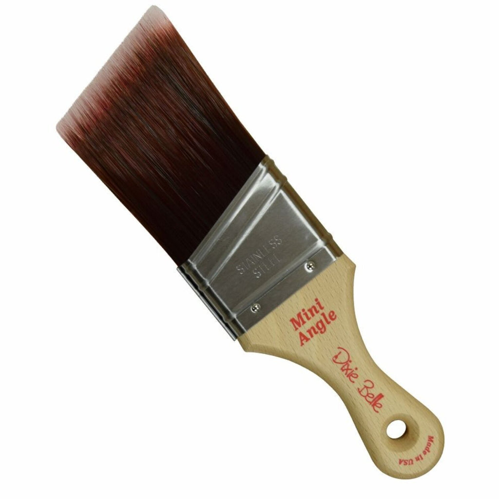 Dixie Belle Paint | Mini Angled Synthetic Brush, Brushes, Dixie Belle Paint, Titanic FX, Titanic FX Store, Prosthetic, Makeup, MUA, SFX, FX Makeup, Belfast, UK, Europe, Northern Ireland, NI