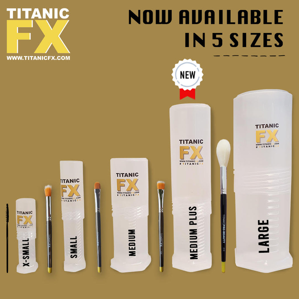 Titanic FX Twist-up Brush / Tool Protector Case (Available in 5 sizes)